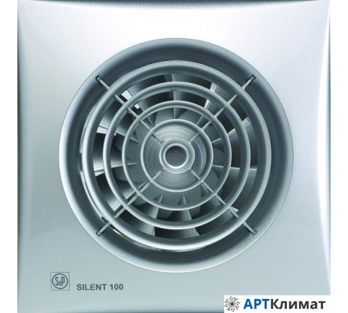 Осевой вентилятор Soler&Palau Silent-100 CRZ Silver [5210416300]