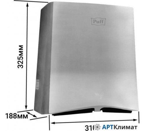 Сушилка для рук Puff 8835 Сушилка для рук Puff 8835