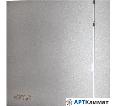 Осевой вентилятор Soler&Palau Silent-100 CRZ Silver Design - 3C [5210603500]