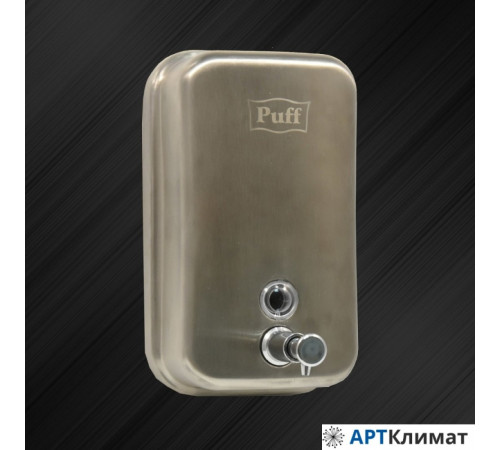 Дозатор для жидкого мыла Puff-8615m нержавейка, 1000мл (матовый) Дозатор для жидкого мыла Puff-8615m нержавейка, 1000мл (матовый)
