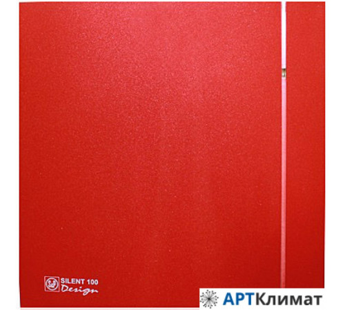 Осевой вентилятор Soler&Palau Silent-200 CZ Red Design - 4C [5210616800]