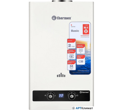 Газовая колонка Thermex Basic B 20 D Газовая колонка Thermex Basic B 20 D