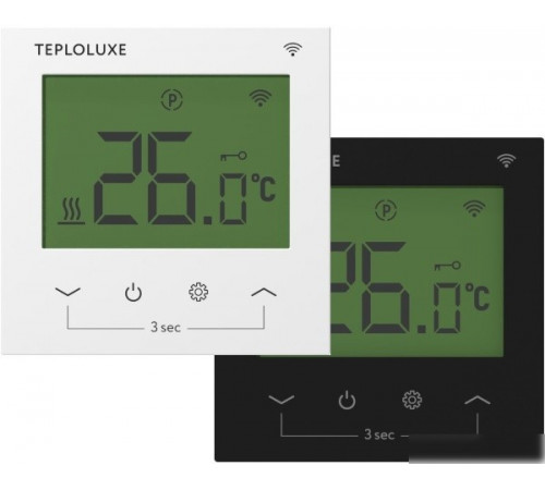 Терморегулятор Теплолюкс Pontus WiFi (черный)
