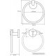 Держатель для полотенца Bemeta Omega 104204062