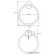 Держатель для полотенца Bemeta Omega 104104062