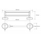 Держатель для полотенца Bemeta Omega 104104052
