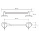 Держатель для полотенца Bemeta Omega 104104022