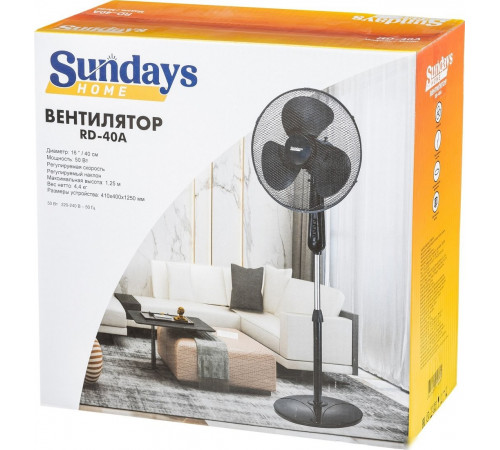 Sundays Home RD-40A (черный) Sundays Home RD-40A (черный)