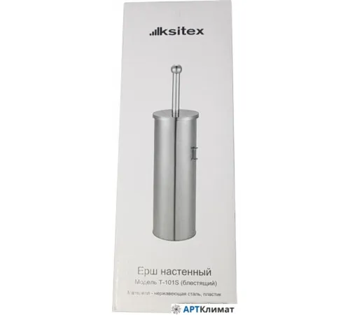 Ершик для унитаза Ksitex T-101S (сталь блестящая) Ершик для унитаза Ksitex T-101S (сталь блестящая)