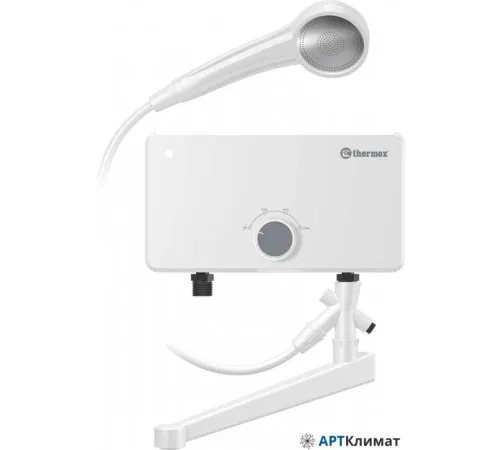 Проточный электрический водонагреватель кран+душ Thermex Urban 5500 shower Проточный электрический водонагреватель кран+душ Thermex Urban 5500 shower