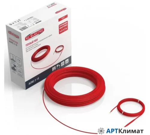Нагревательный кабель AC Electric ACMC 2-18-1350 Нагревательный кабель AC Electric ACMC 2-18-1350