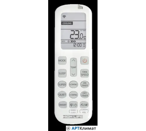 Кондиционер HIGH LIFE PRIORITY CLASS Invertor ACHL-12PC-I-CHDV02